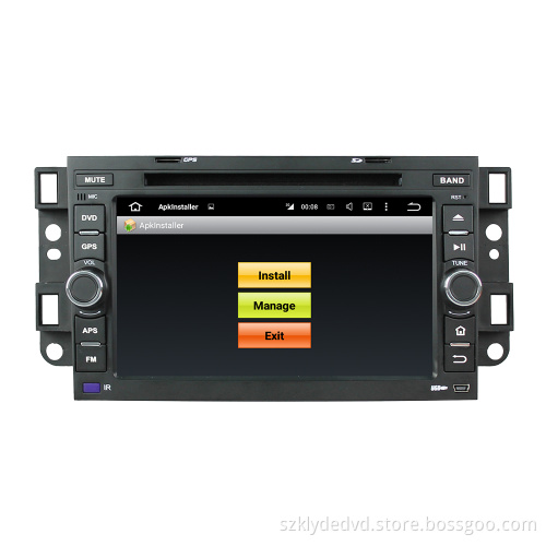 car auto multimedia dvd player for Captiva